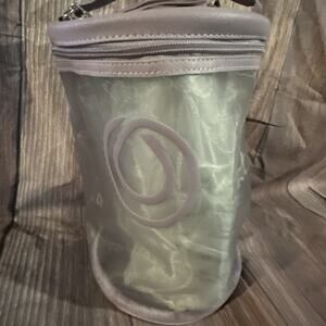 Monat Purple Mesh Travel Toiletries, Hot Tools, Cosmetic Bag